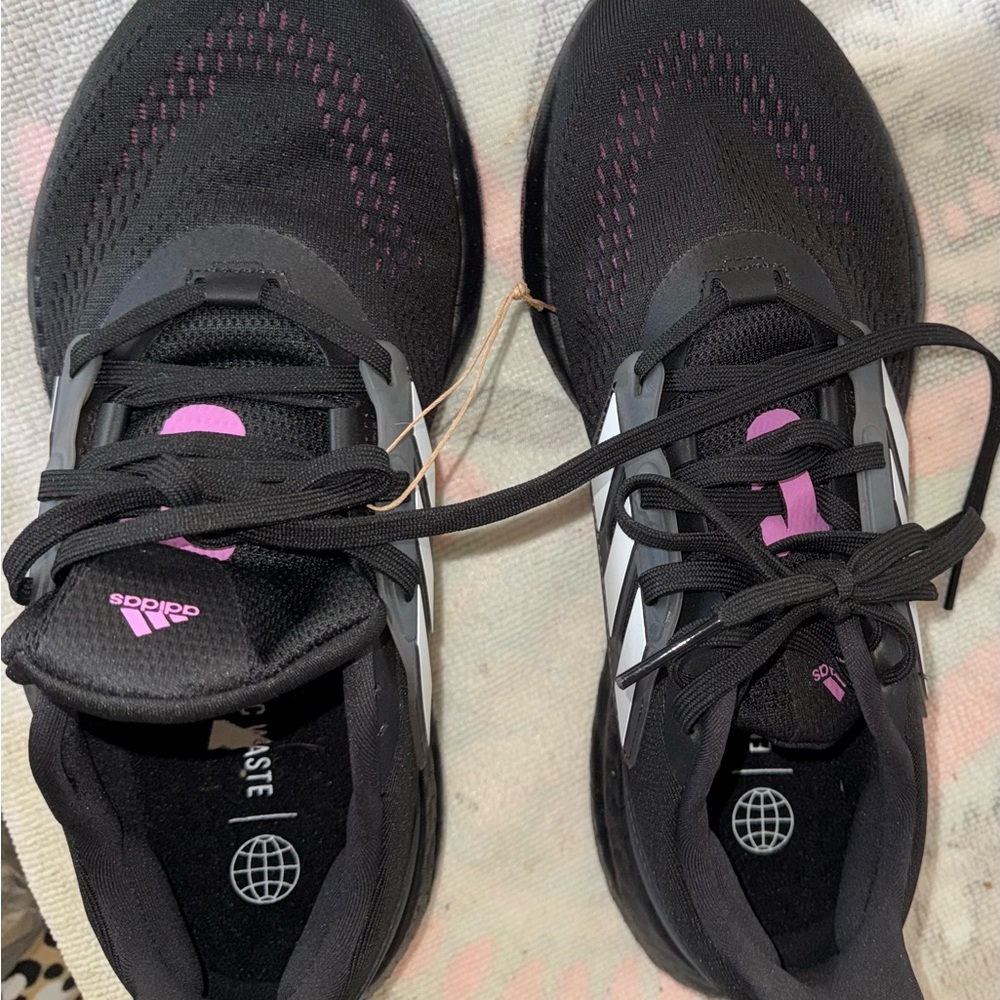Adidas boost Women's Black and Pink Running Shoes